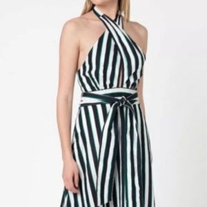 Banana Republic Cotton Linen Halter Dress